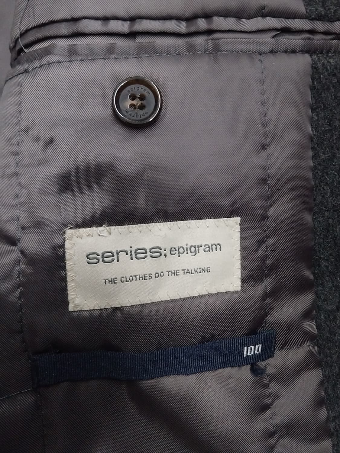 시리즈 에피그램 진 그레이 울 코트 상품이미지6