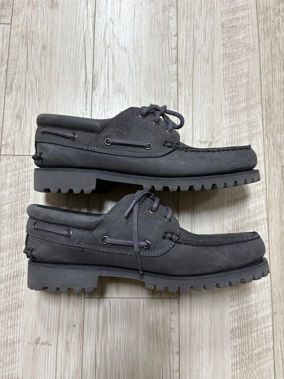 팀버랜드 보트슈즈 3아이 그레이 265 상품이미지3