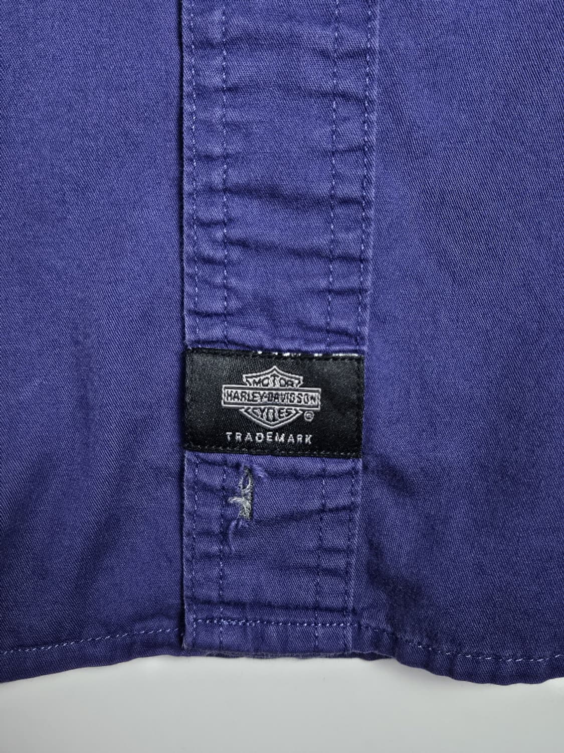 할리데이비슨 블루 헨리넥셔츠 ( XL ) / 9394 상품이미지6