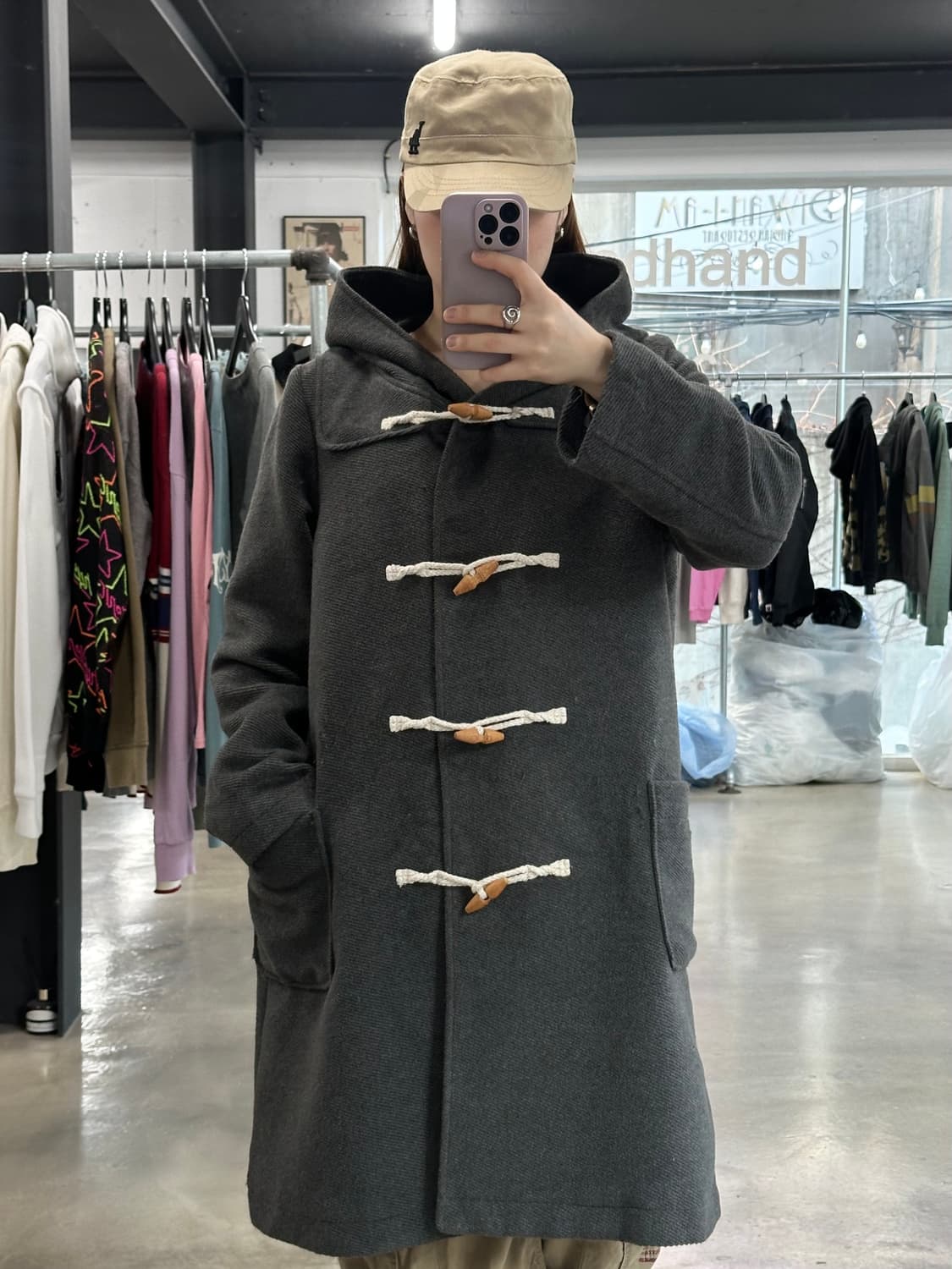 니코앤드 더플 울 코트 상품이미지1