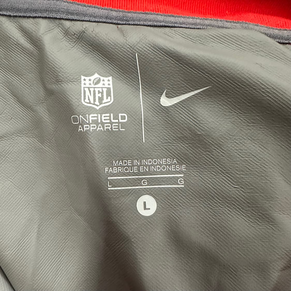[ 정품/L ] NFL 나이키 템파 베이 버커니어스 반팔 아노락 b16 상품이미지5