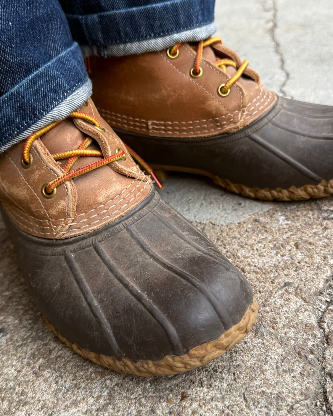 70-80‘s L.L.Bean 8‘ 풀그레인 빈부츠 US8M 상품이미지9
