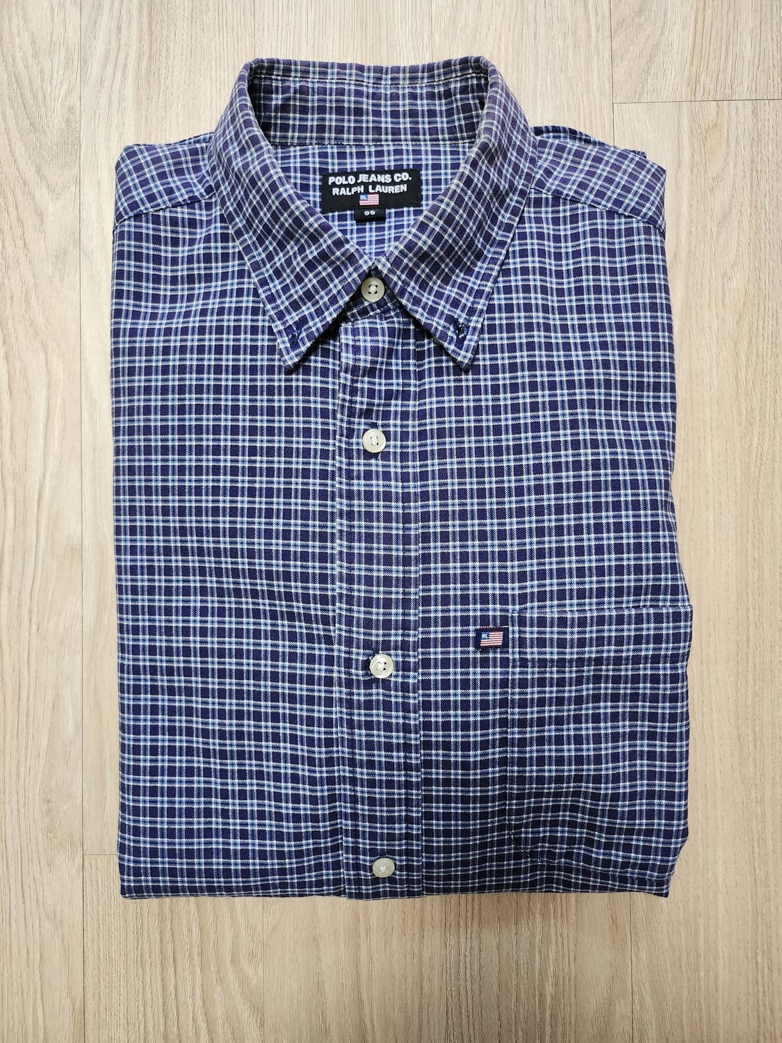 폴로 랄프로렌 진스 체크셔츠 (95 상품이미지1