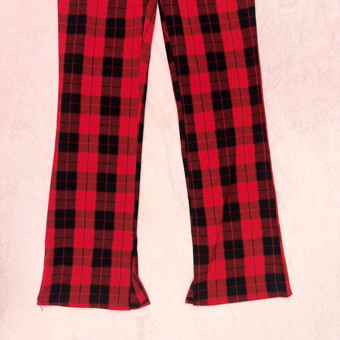 h&m 타탄체크 펑크 팬츠 상품이미지3