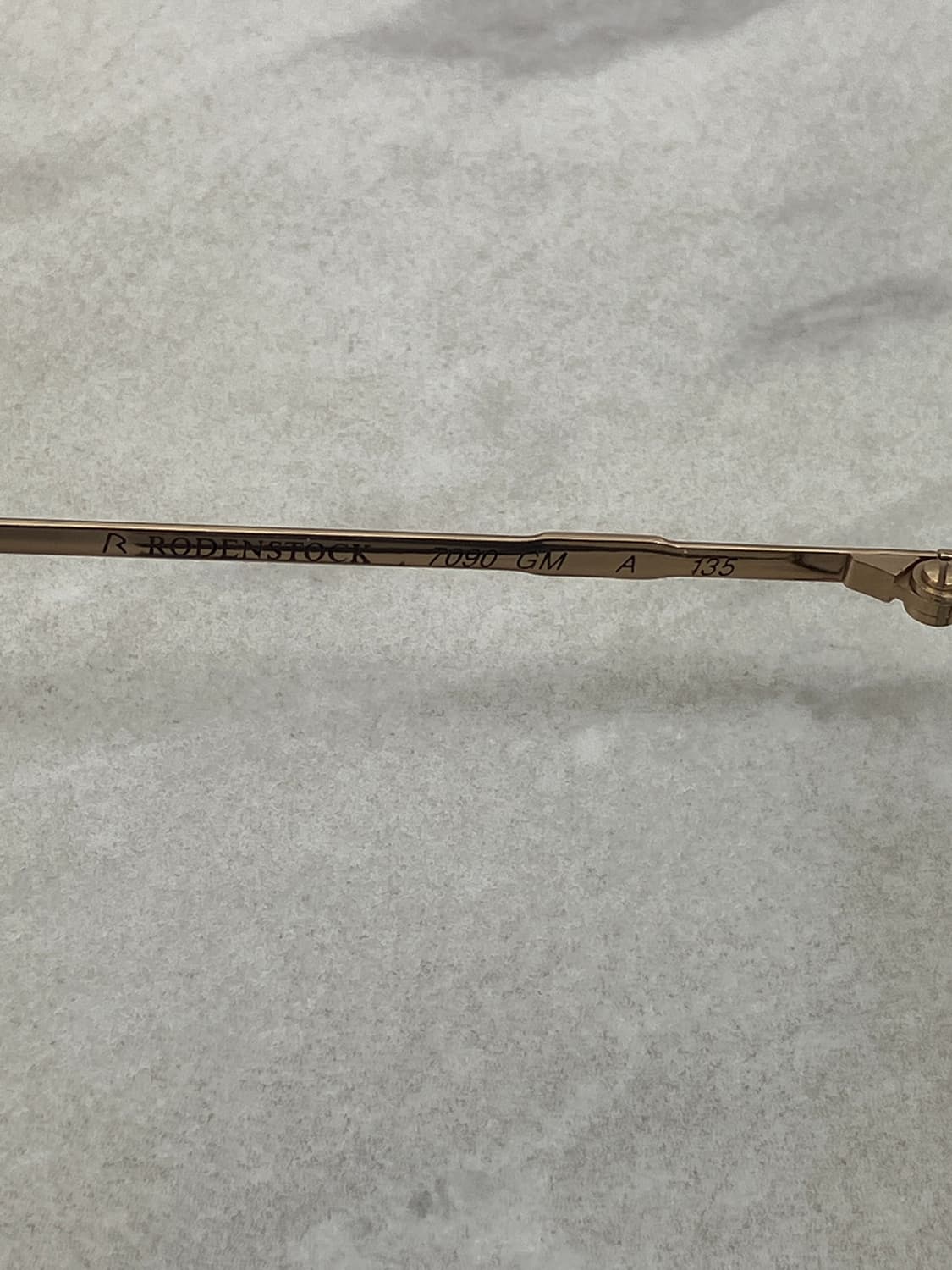 로덴스톡 RODENSTOCK 엔틱 레오파드 골드 캣아이쉐입 메탈테 안경 상품이미지9