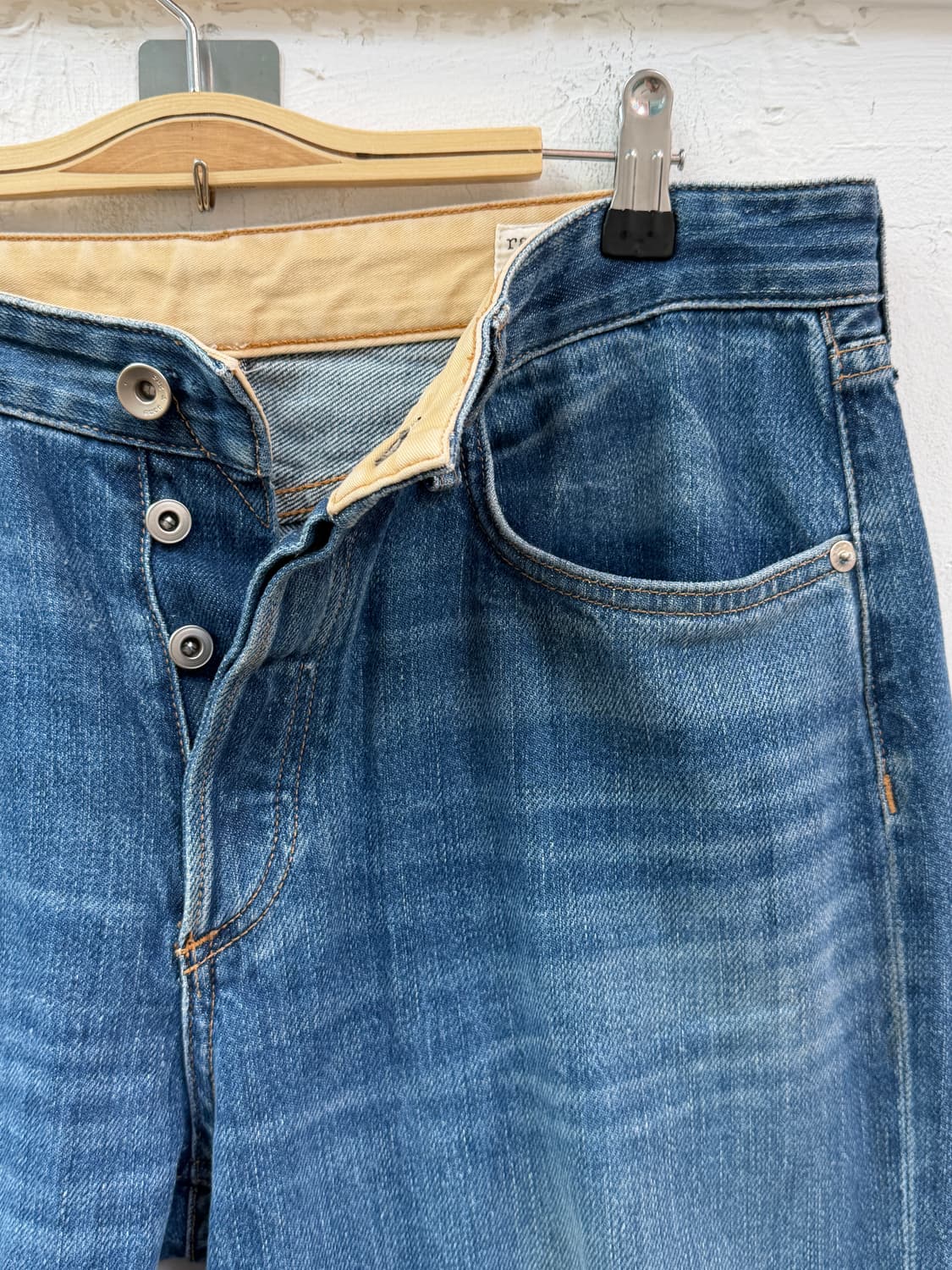 Rag&Bone 래그앤본 미디엄 인디고 워싱 데님팬츠 27 상품이미지3