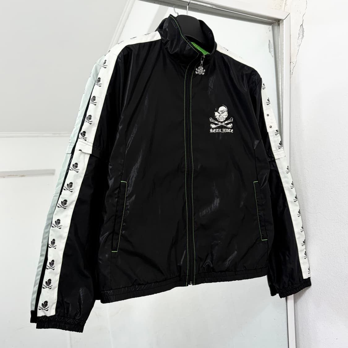 Real Race 컨버터블 스컬 윈드브레이커 자켓 상품이미지7