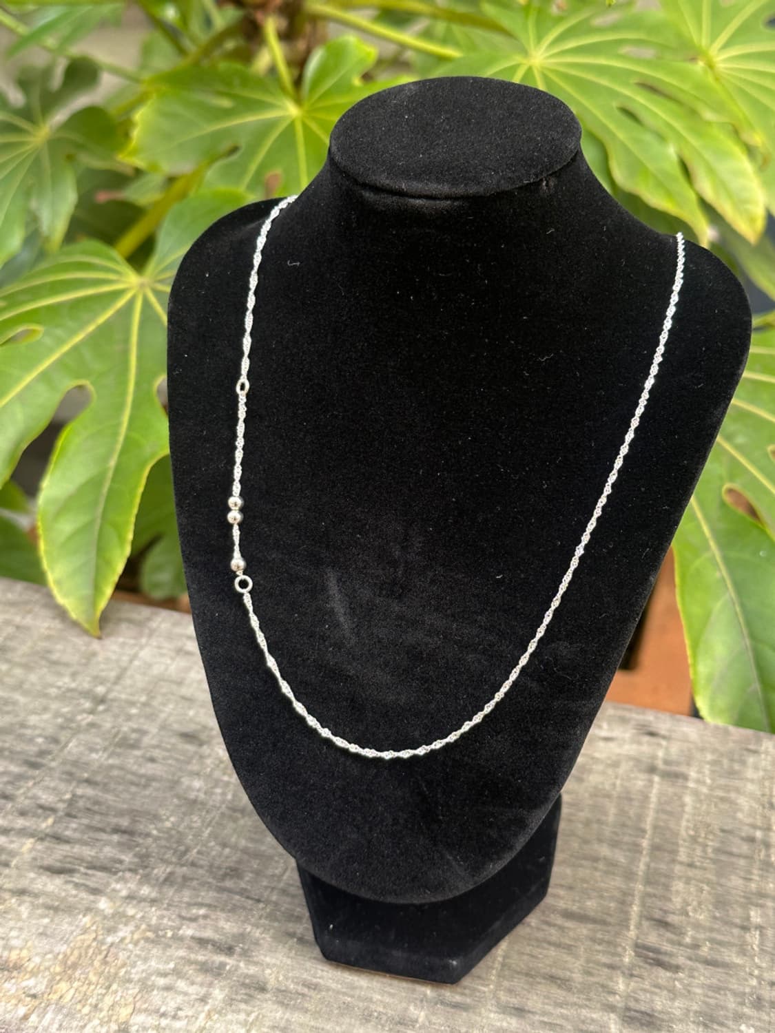 Musta Trio Flow 925Silver Necklace 상품이미지3