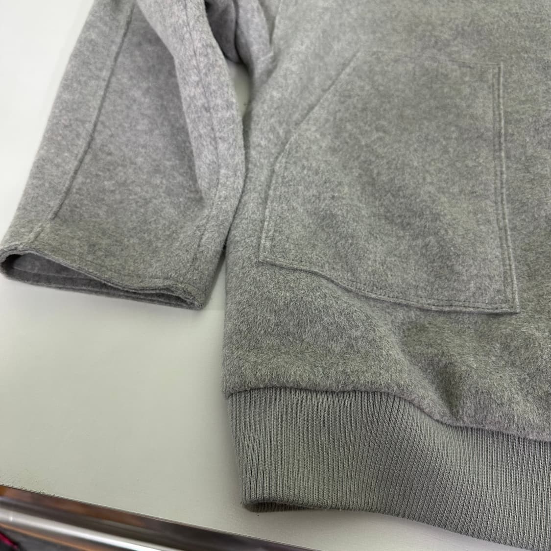 95-100 자라 그레이 빅포켓 블루종 상품이미지2