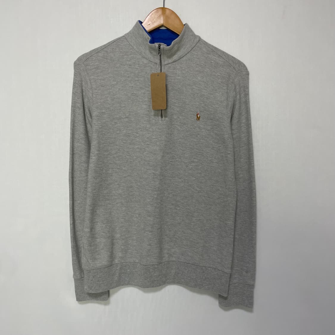 폴로 랄프로렌 하프집업 맨투맨 회색 L 빈티지 상품이미지2