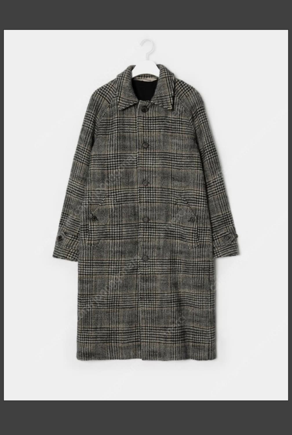 Aspesi 울체크코트 아스페시 체크울코트 m 상품이미지1