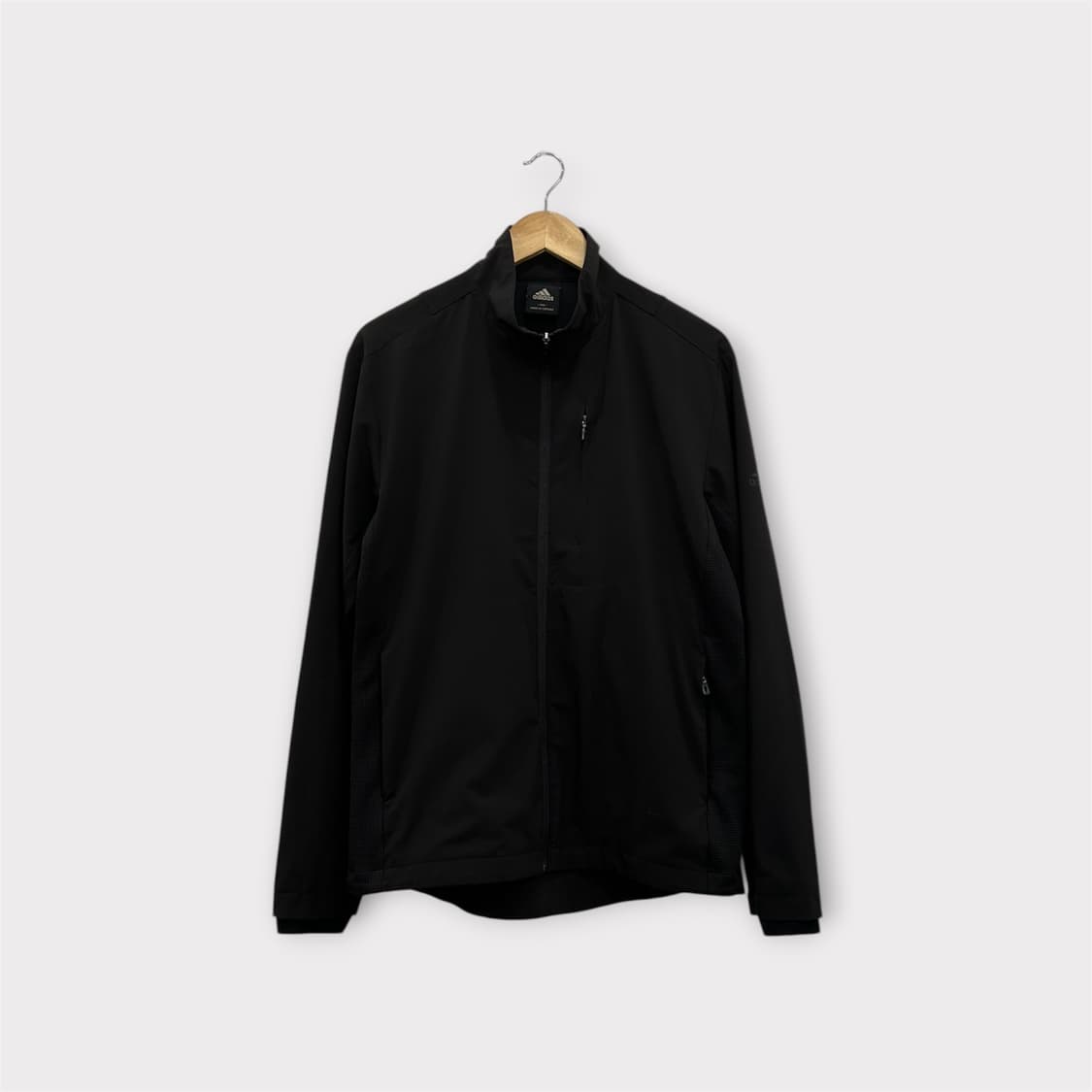 아디다스 라이트 우븐 집업 자켓 바람막이 100 블랙 상품이미지1