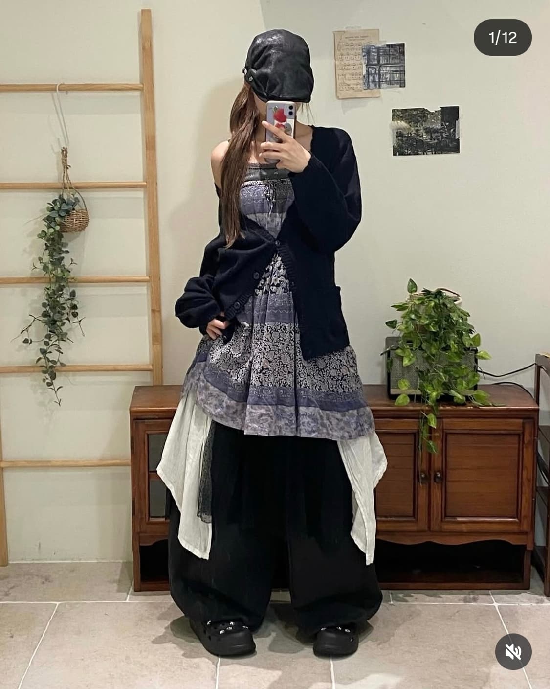 도쿄모리 네이비코디 빈티지 코디 판매합니다!! 무채색 상품이미지1