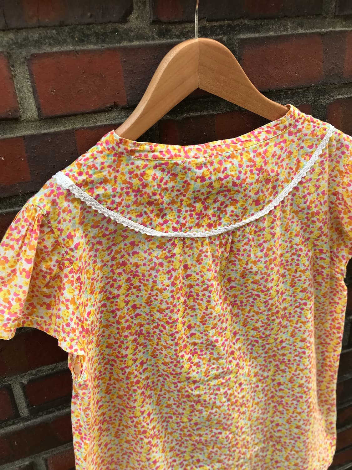 Beams boy flower blouse 상품이미지7