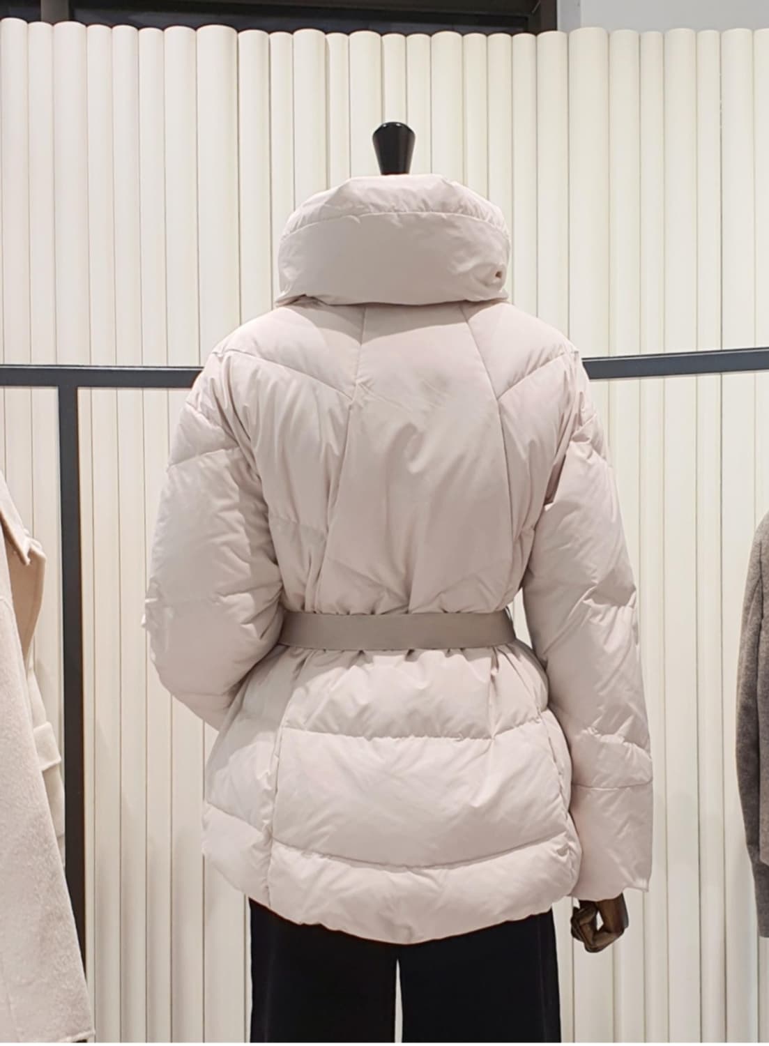 ZOOC 주크 하이넥 벨티드 덕다운 패딩 상품이미지4