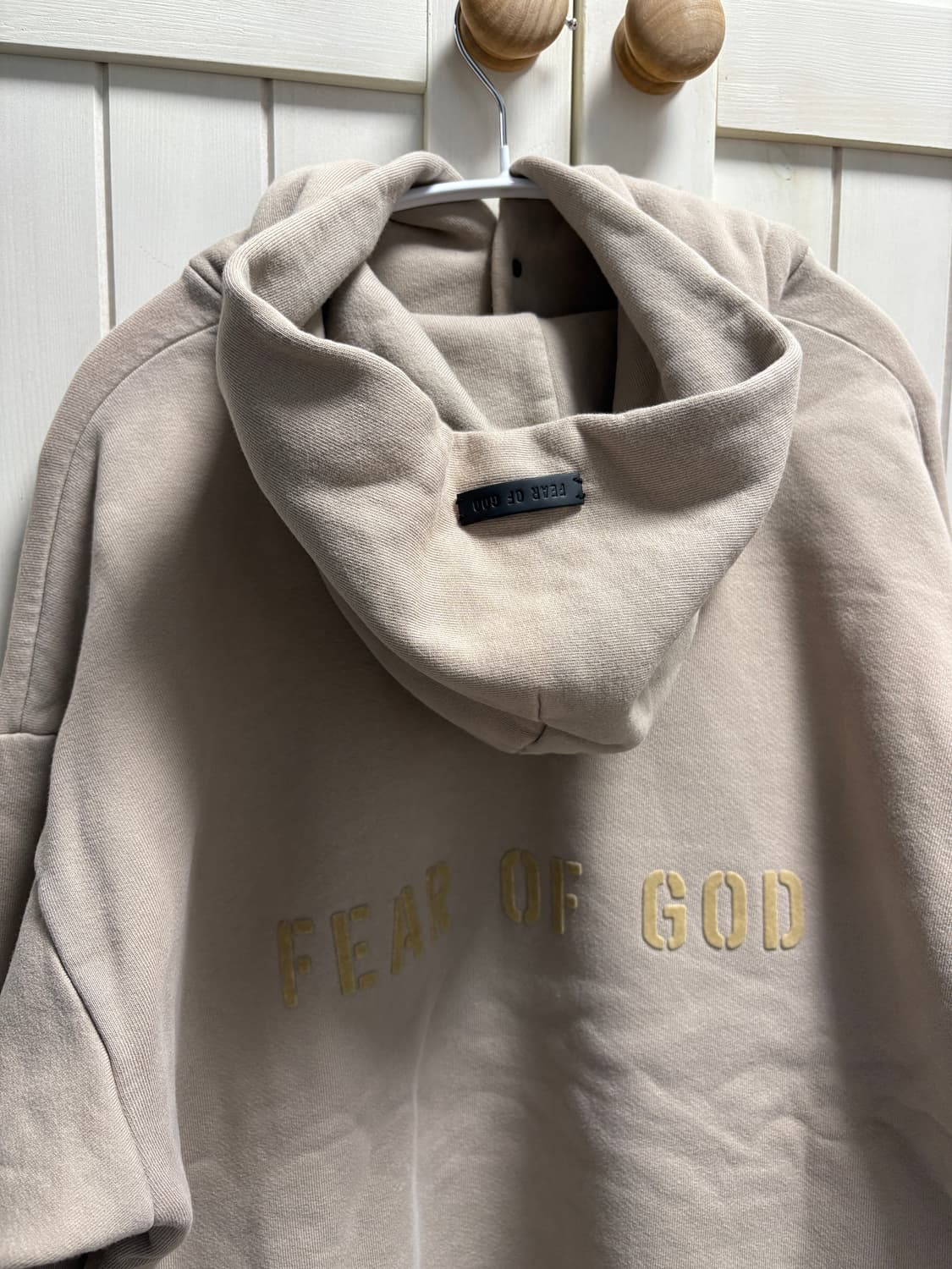 피어오브 갓 스냅 후드 베이지 s 사이즈 상품이미지4
