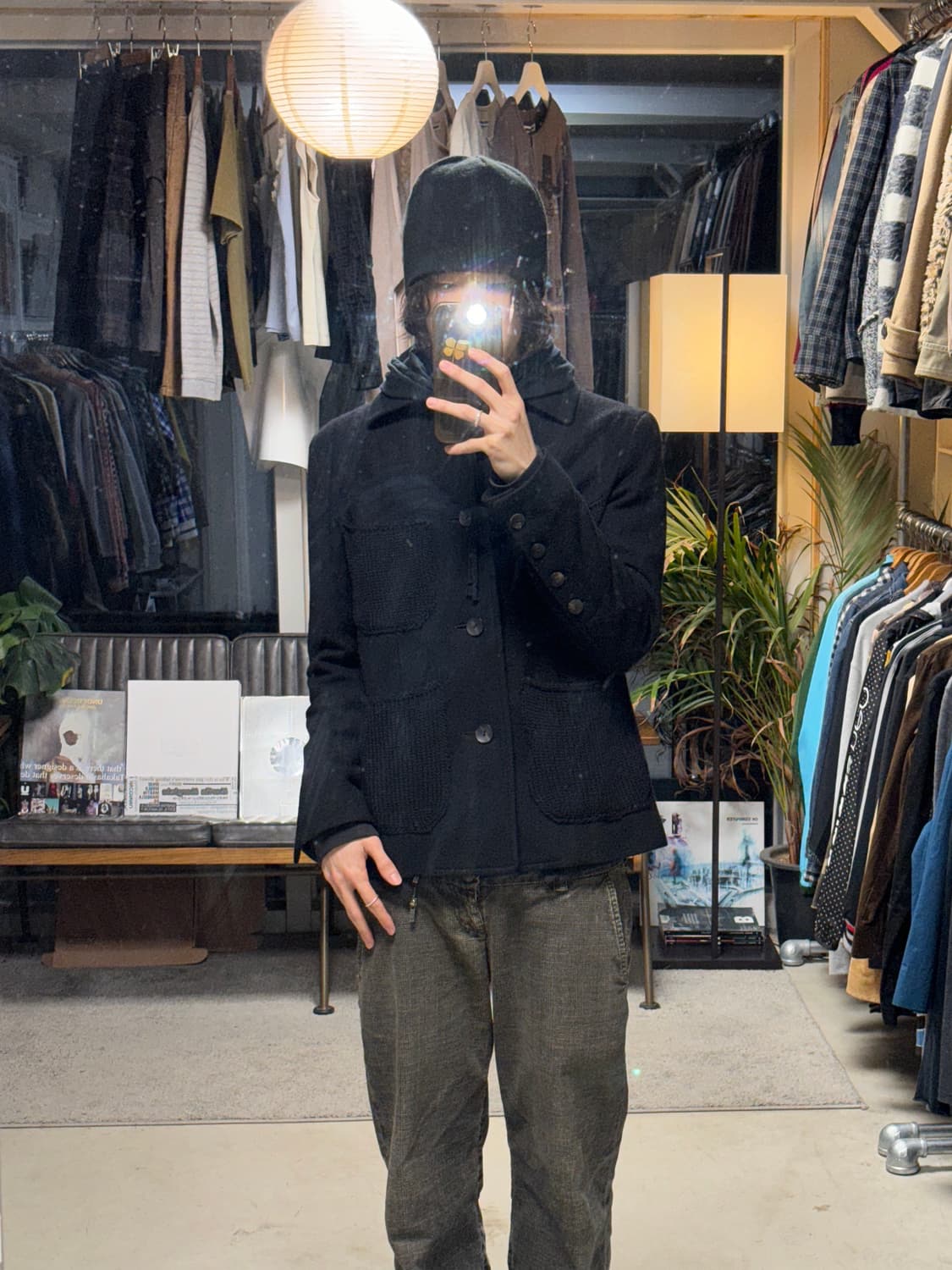 Mb lucas 니트 포켓 울자켓 상품이미지6