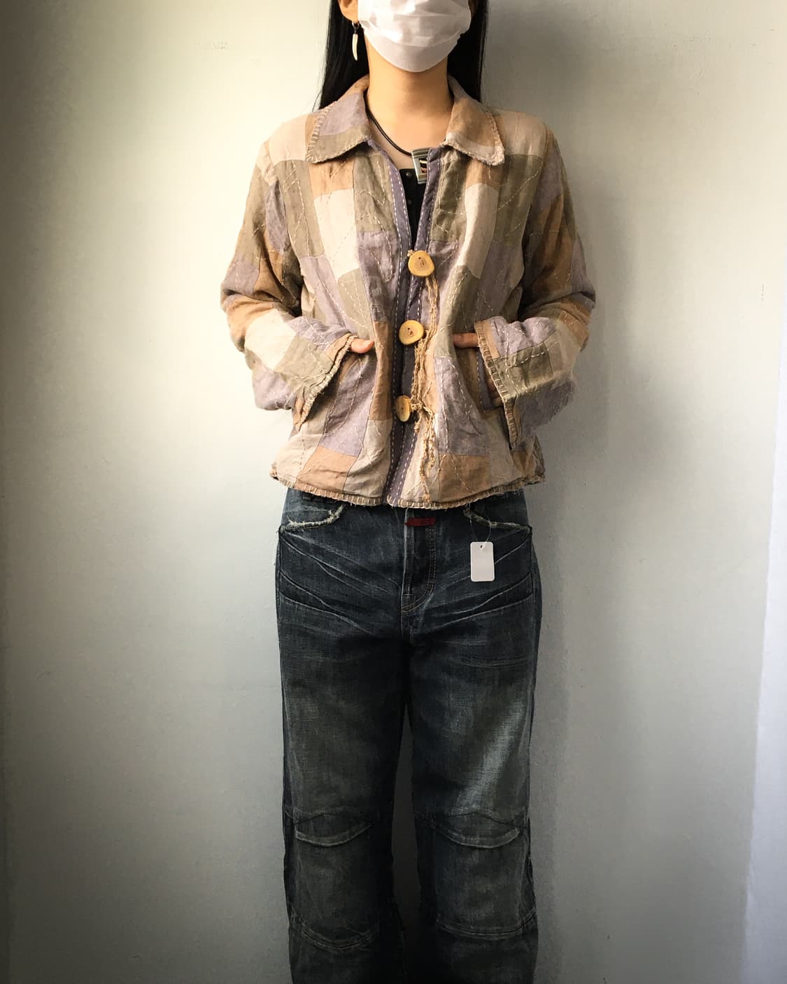 Ethnic mood stitch point jacket 상품이미지1