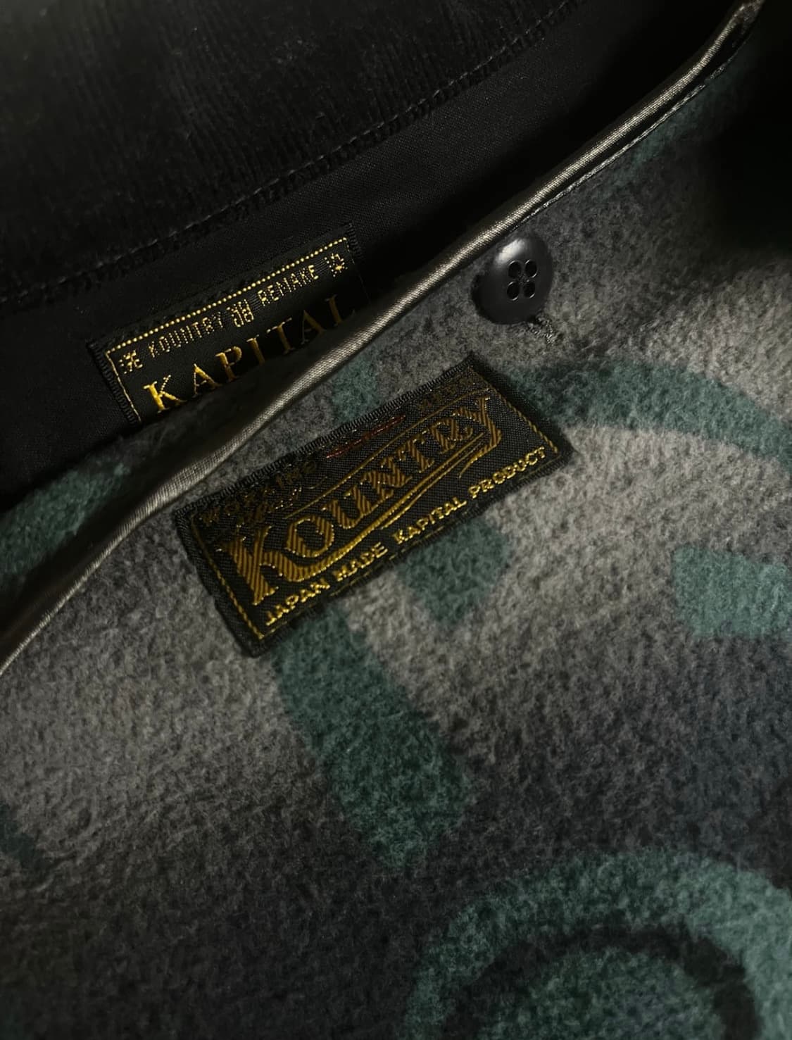 KAPITAL 코튼 오일 T백 드리즐러 자켓 상품이미지5