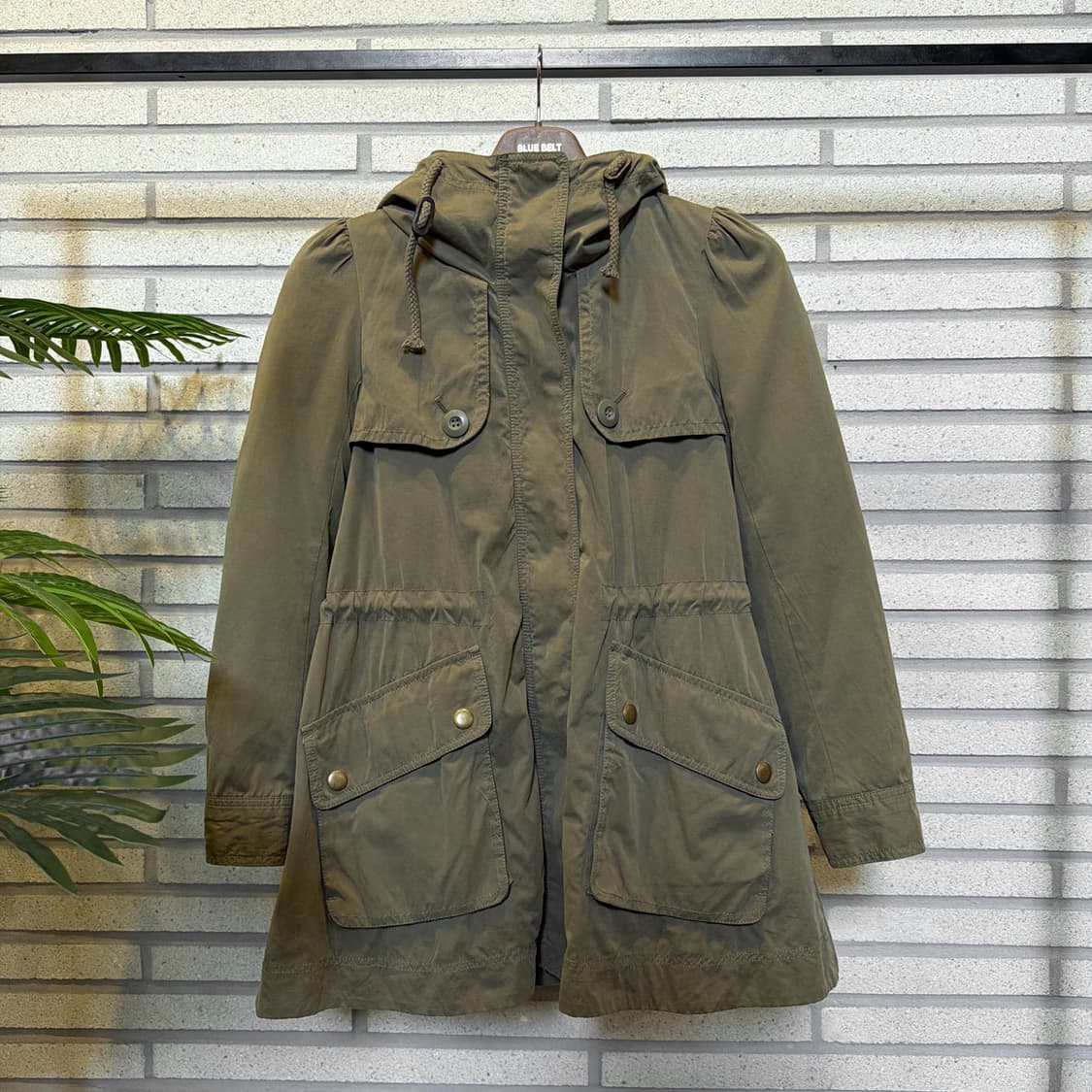 JPN VINTAGE 소프트 밀리터리 필드자켓 보아퍼 안감 탈부착 디테일 상품이미지2