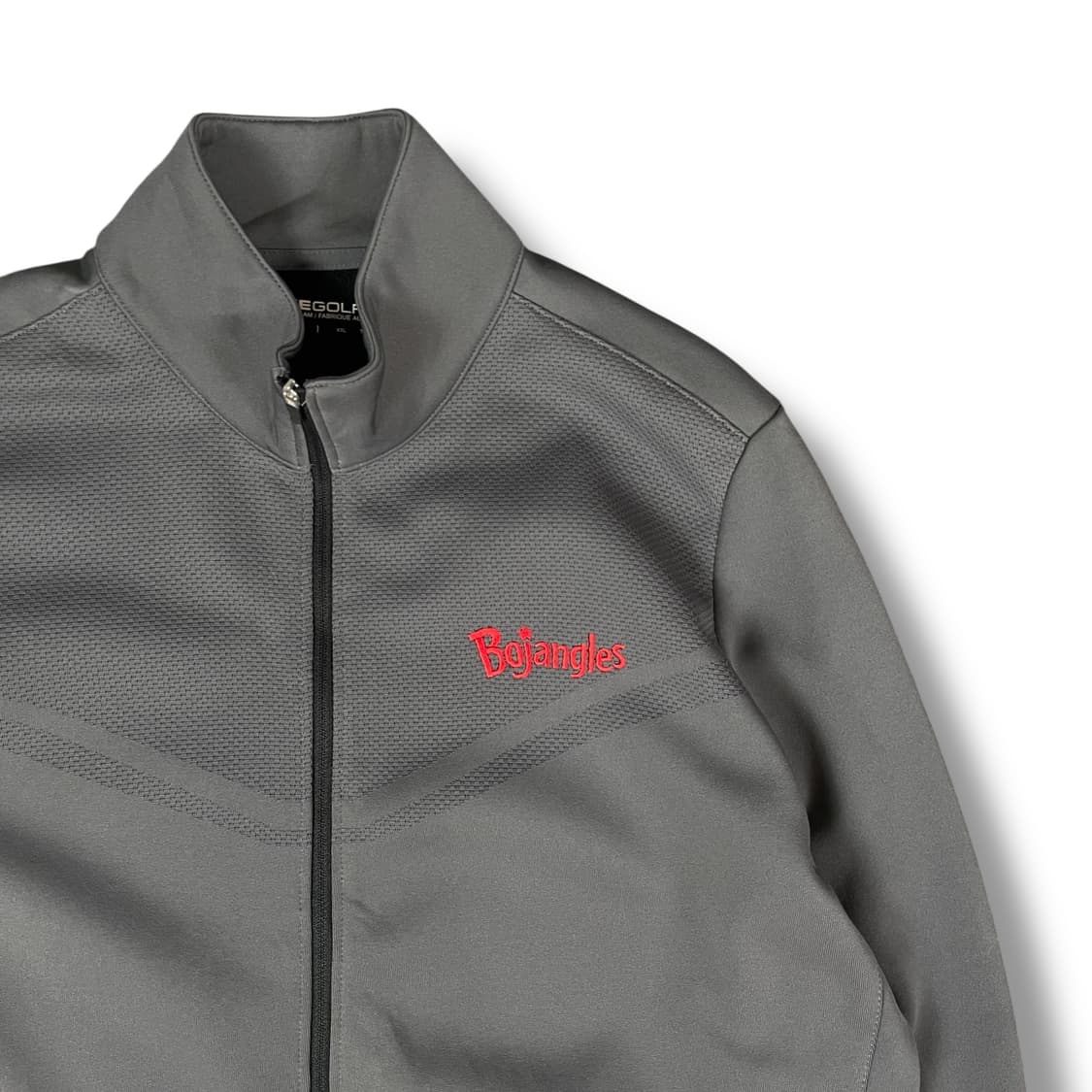 나이키 Bojangles 자수 로고 드라이핏 기모 그레이 집업 XXL 상품이미지3