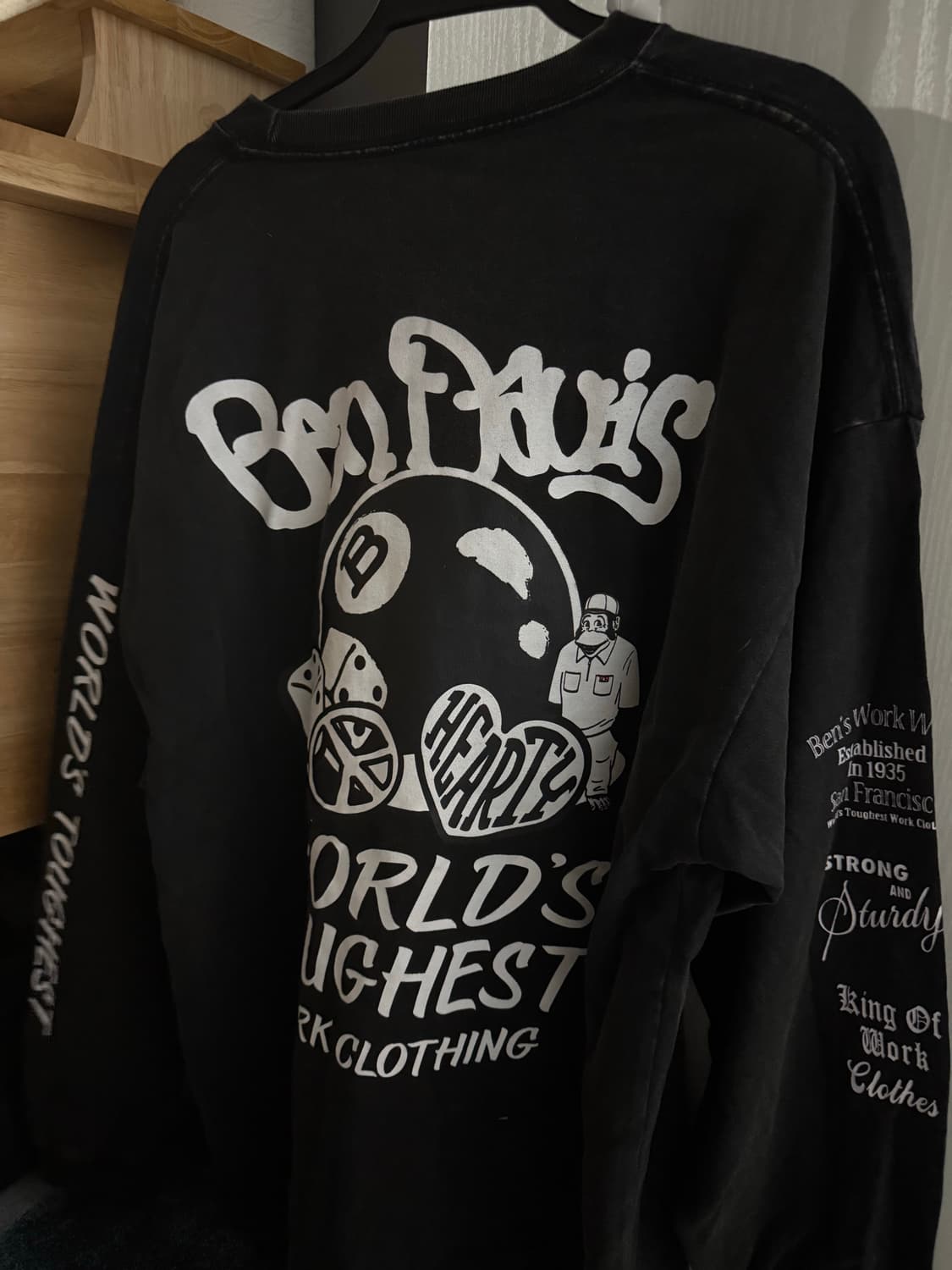 벤 데이비스 롱슬리브 XL 상품이미지2