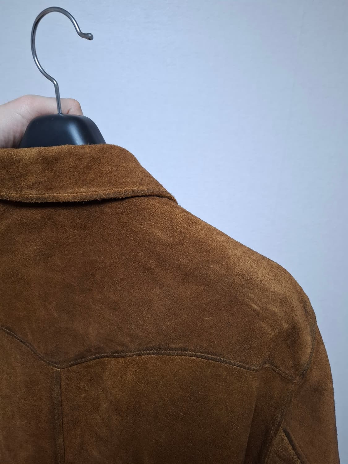 [L] RRL 러프아웃 스웨이드 자켓 브라운 /뉴스보이 카코트 상품이미지10