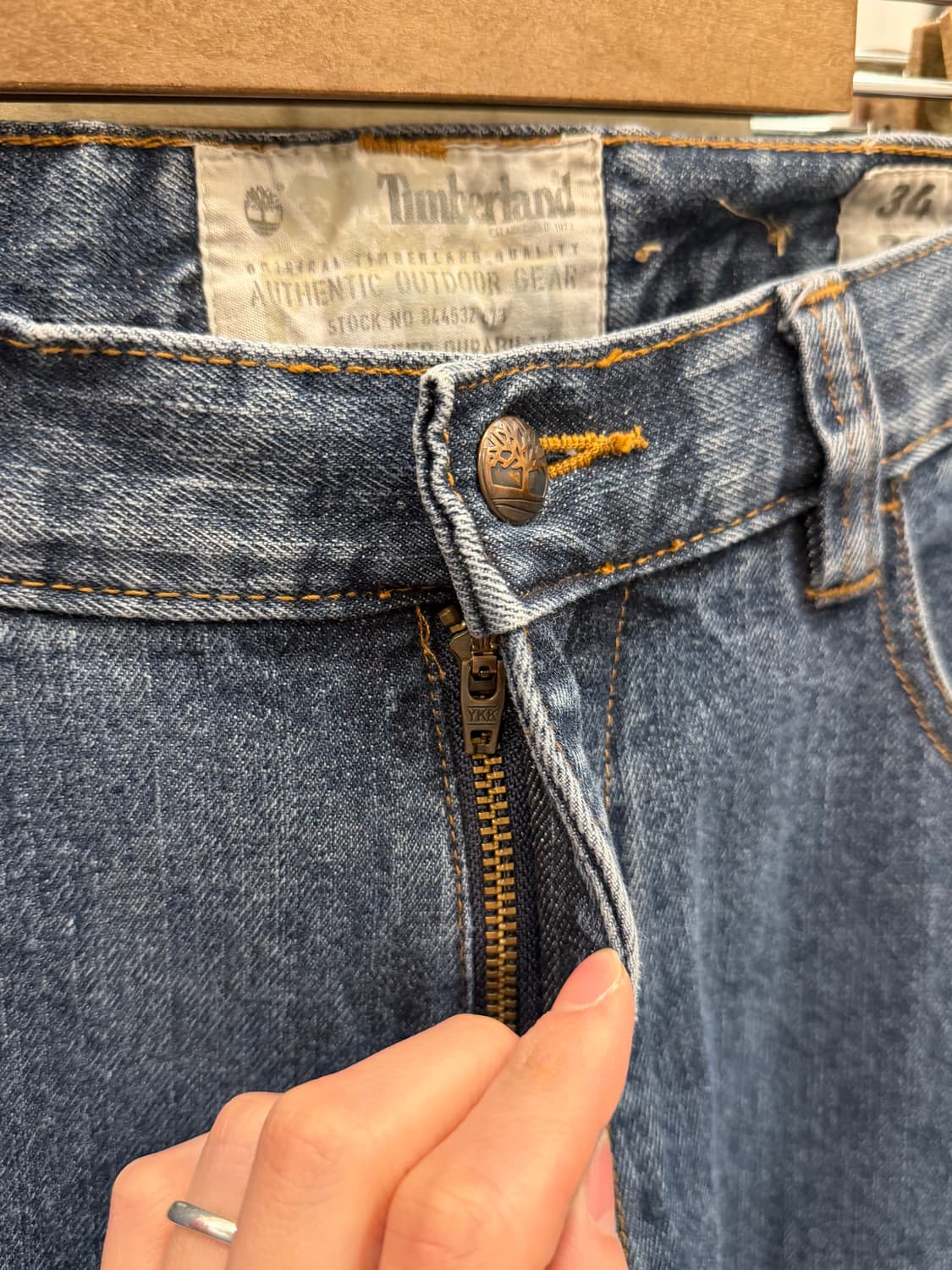 Timberland 팀버랜드 아웃도어 기어 데님 팬츠 (36inch) 상품이미지4