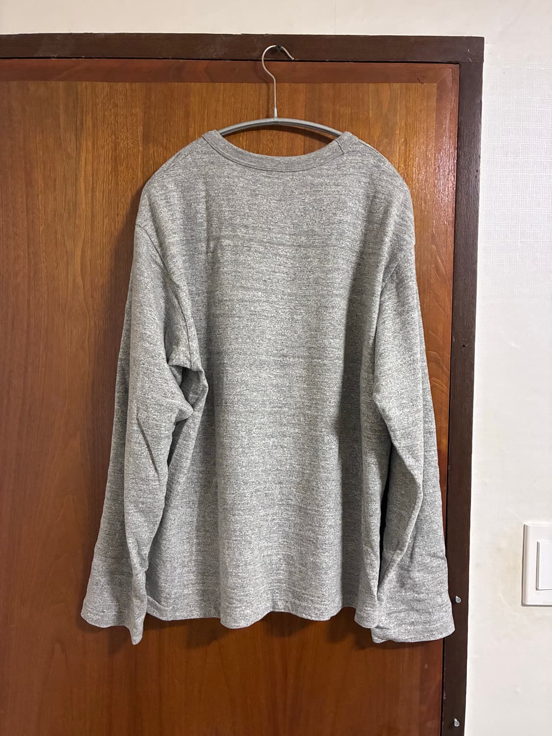 웨어하우스 플레인 그레이 롱슬리브 상품이미지3