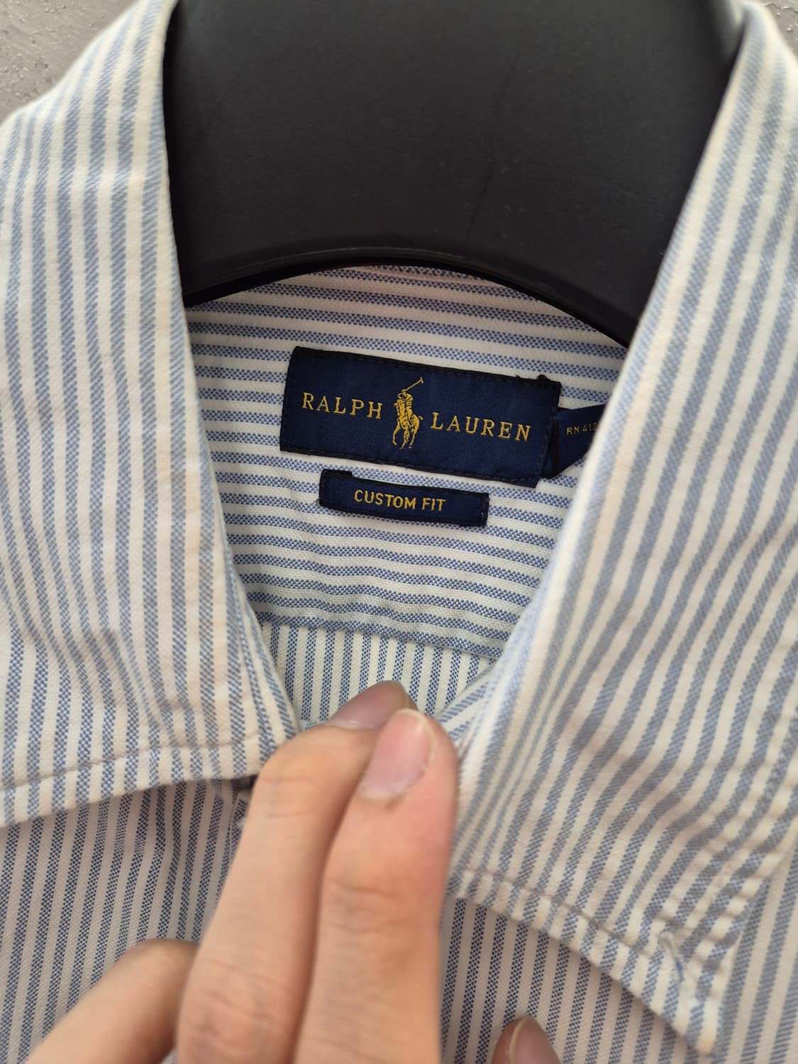 랄프로렌 스트라이프 셔츠 L 상품이미지4