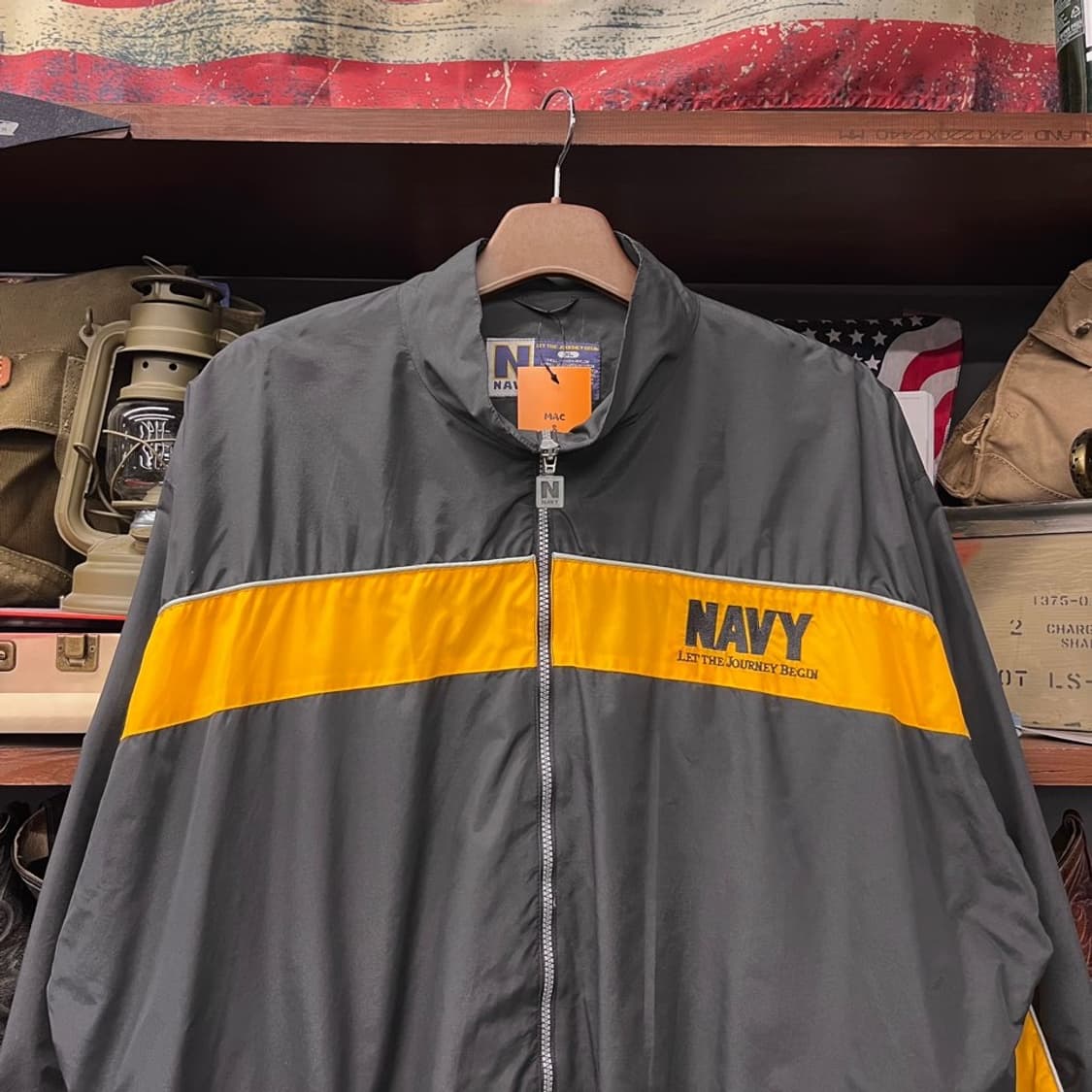 90s US NAVY 아카데미 윈드 브레이커 IPFU N473 상품이미지3