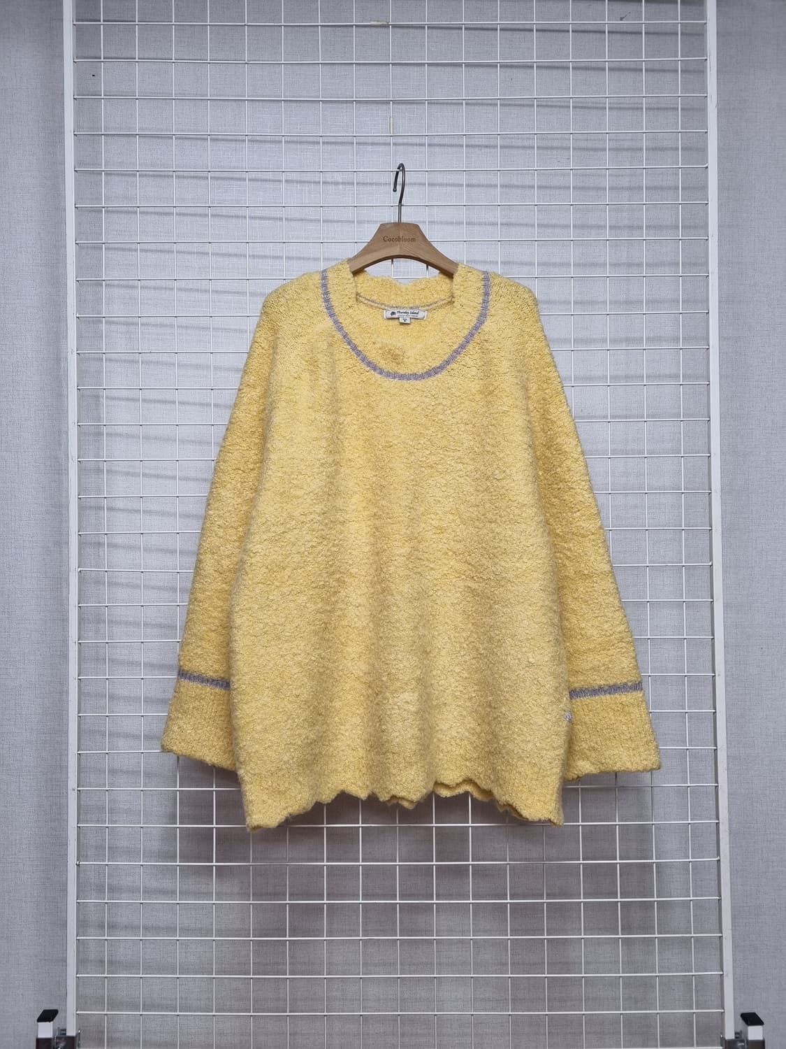 (택포) 써스데이아일랜드 오버핏 니트 상품이미지1