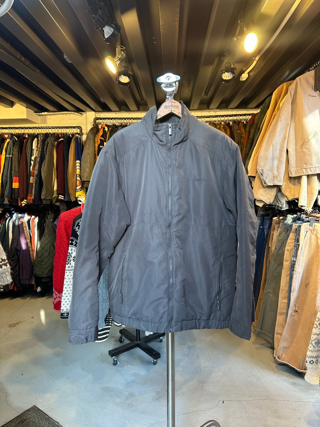 컬럼비아 윈드브레이크 후리스 라이닝 트랙 자켓 상품이미지1