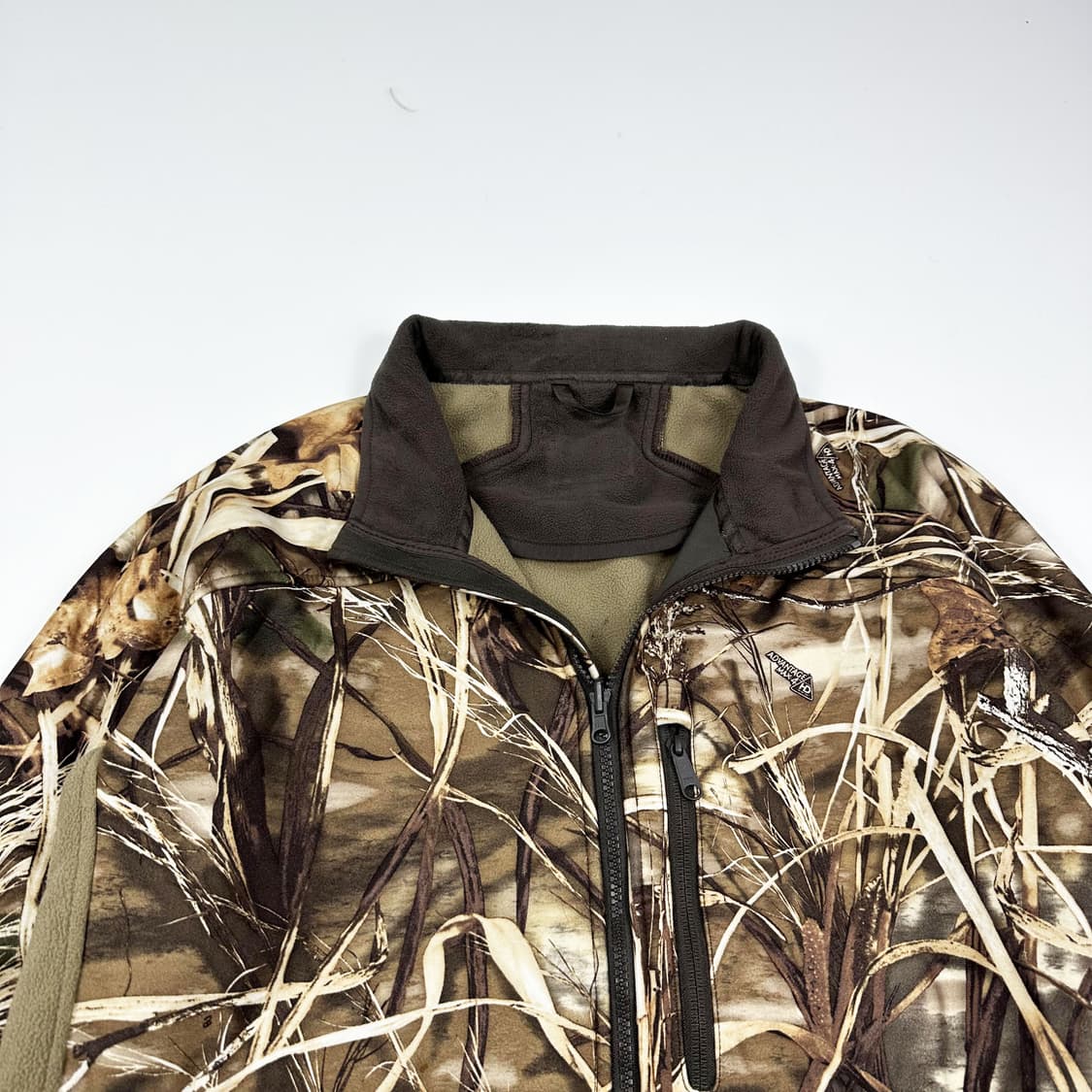 VTG 빈티지 리얼트리 패턴 후리스 자켓 (L) 상품이미지1