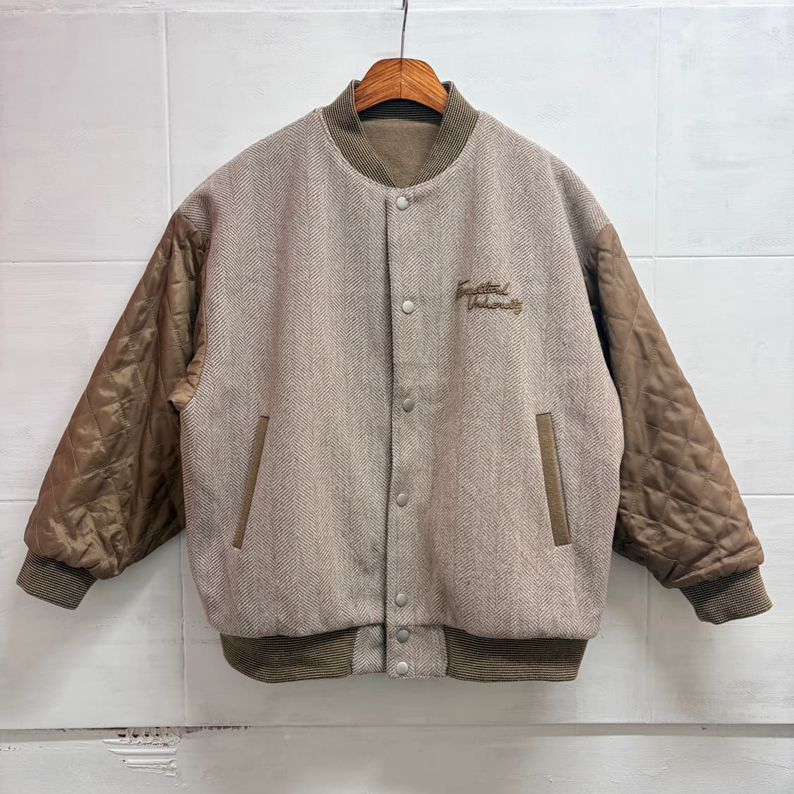 리버서블 일본 빈티지 블루종 점퍼  상품이미지2