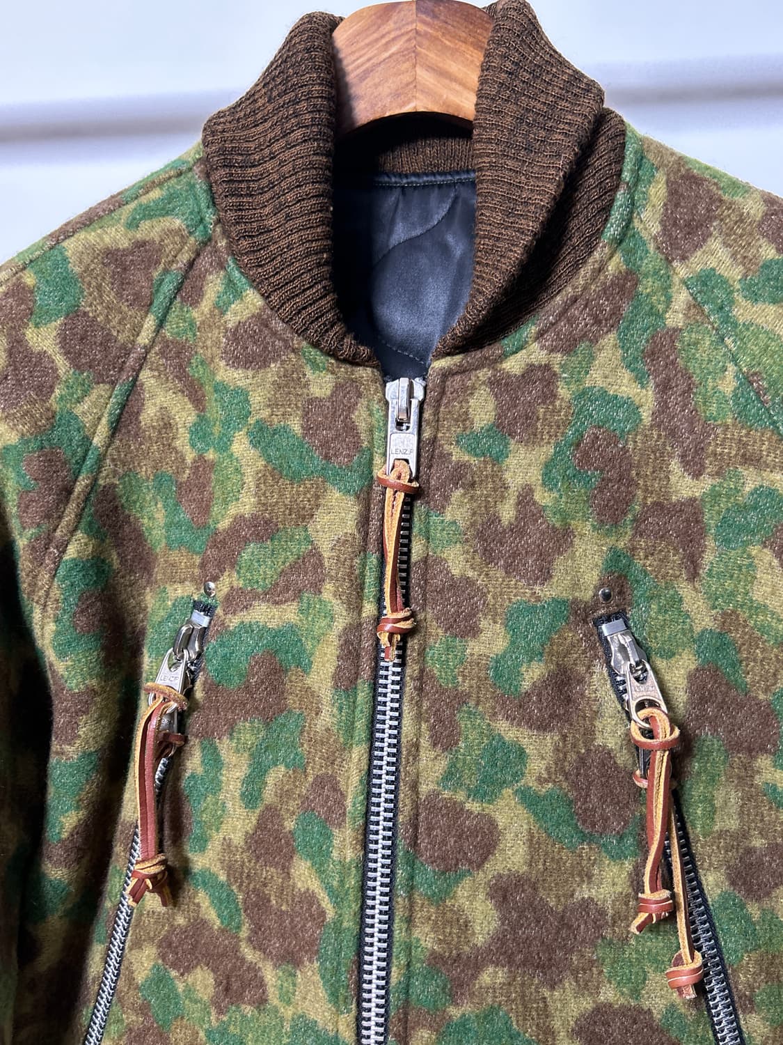 Monitaly U.S.A Made Camp Wool Blazer 상품이미지2