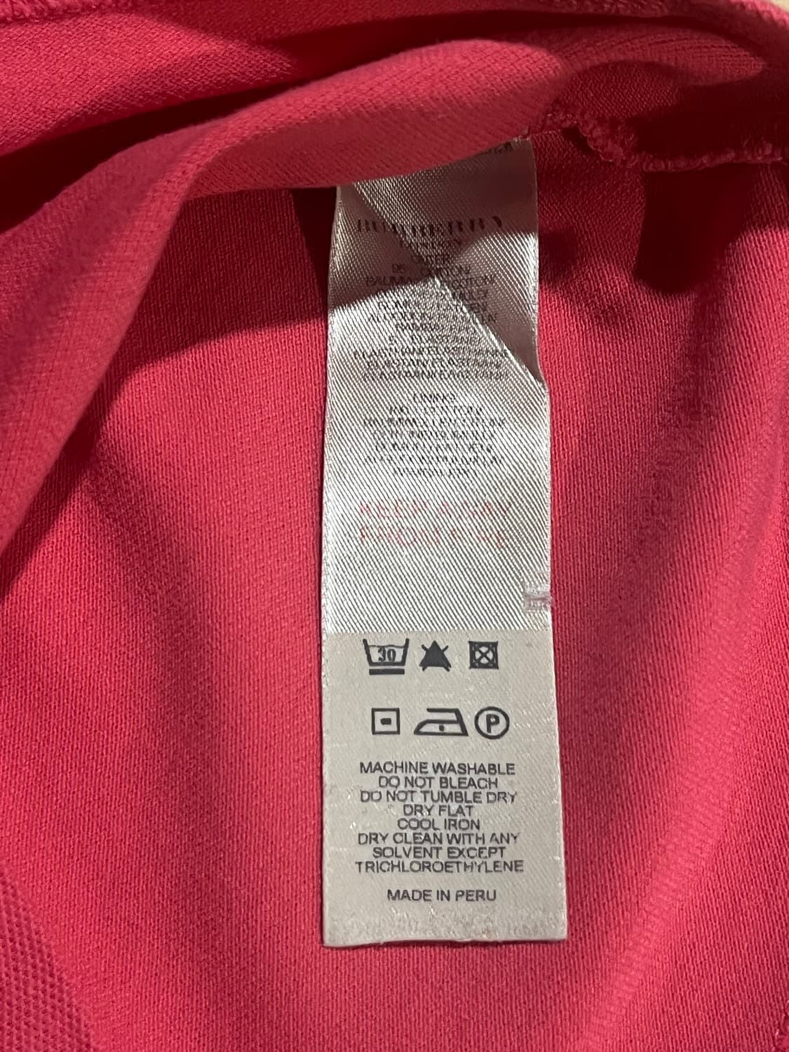 버버리칠드런핑크프릴깜찍티셔츠 상품이미지4