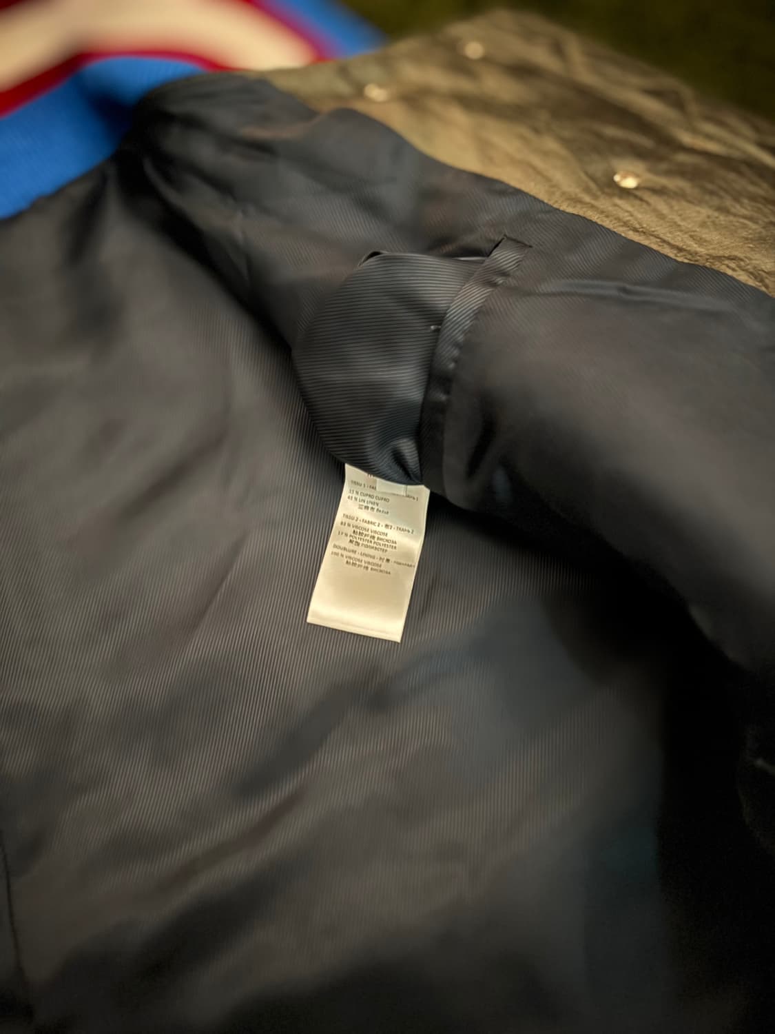 [36] Esteban Cortazar 에스테반 코르타자르 사틴 봄버 상품이미지7