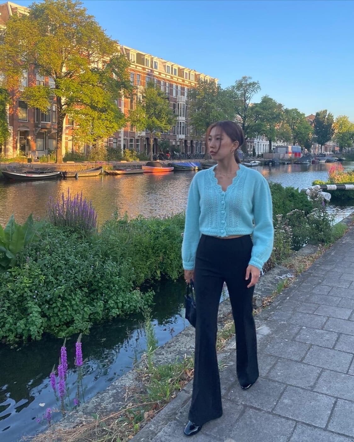 메모오피셜 슬랙스 앰버 상품이미지6