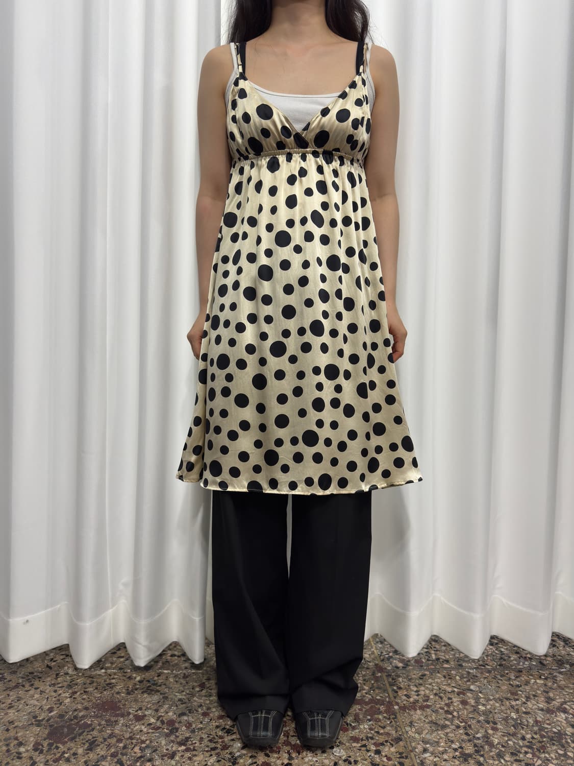dot sleeveless 상품이미지2