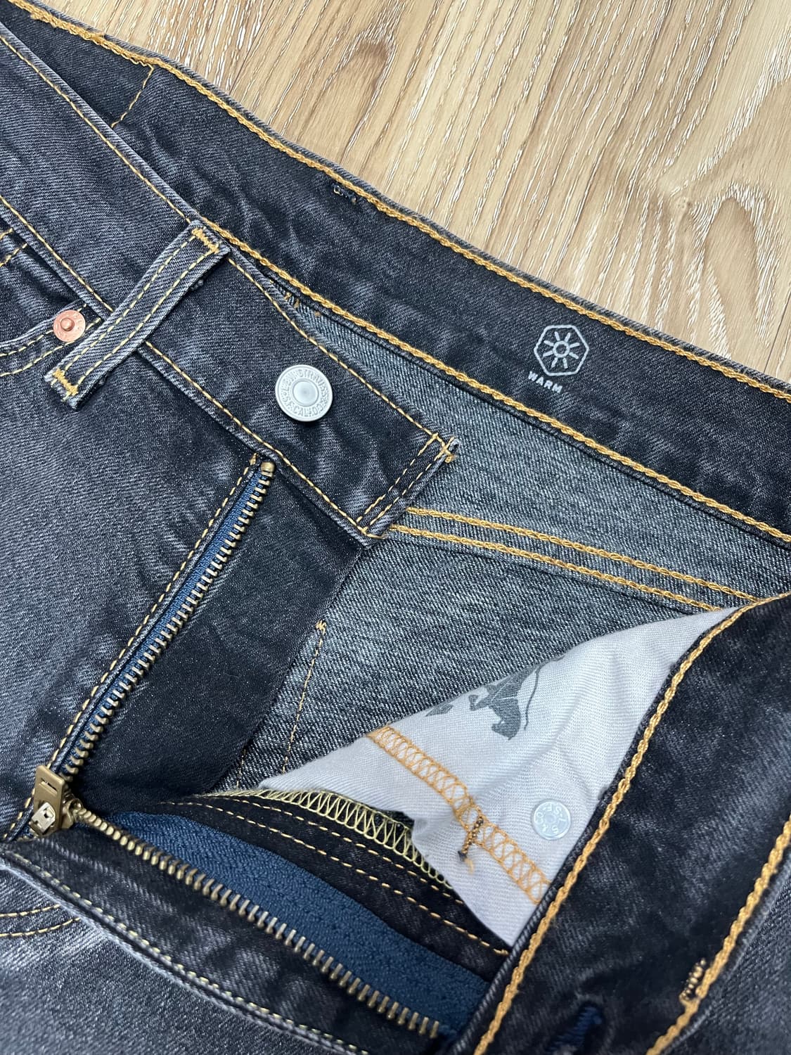 리바이스 505 웜진 청바지 28 상품이미지4