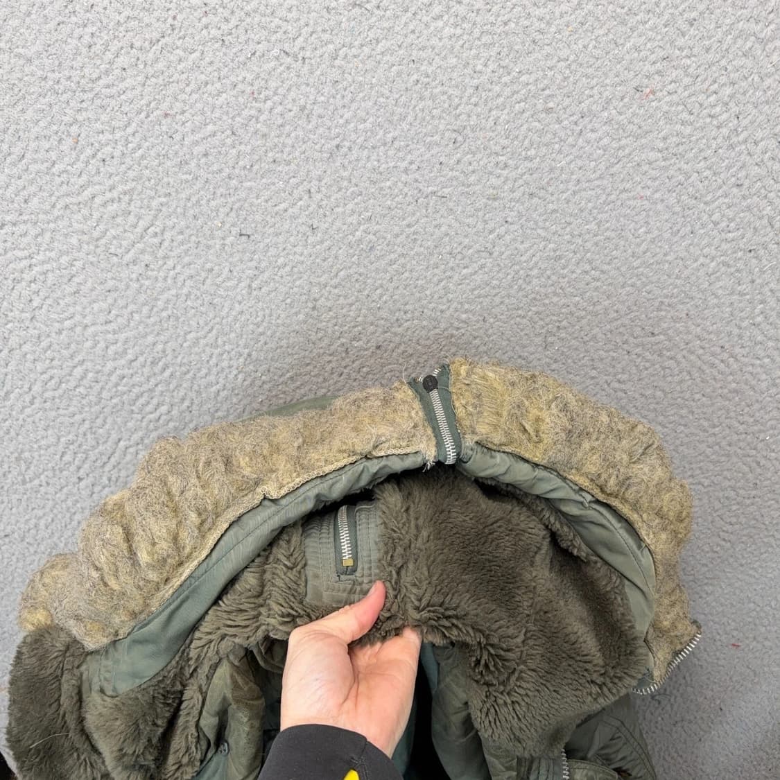 80s 알파 인더스트리 N-2B 플라이트 자켓 상품이미지7