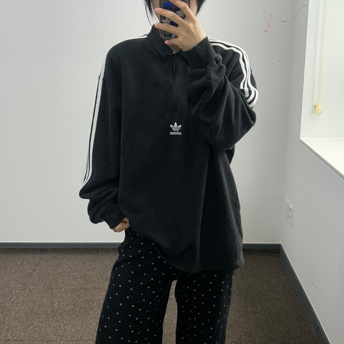 Adidas 아디다스 파이어버드 블랙 트랙탑 카라티  상품이미지1