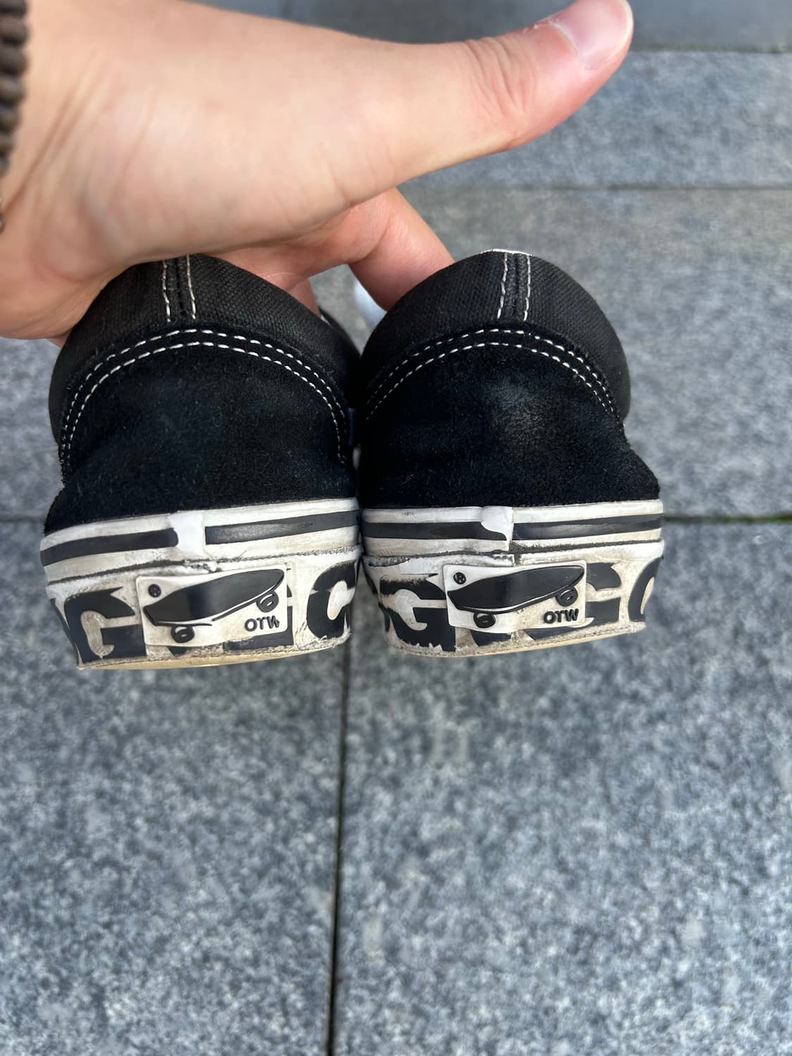 반스OTW X CDG 올드스쿨 275size 상품이미지6