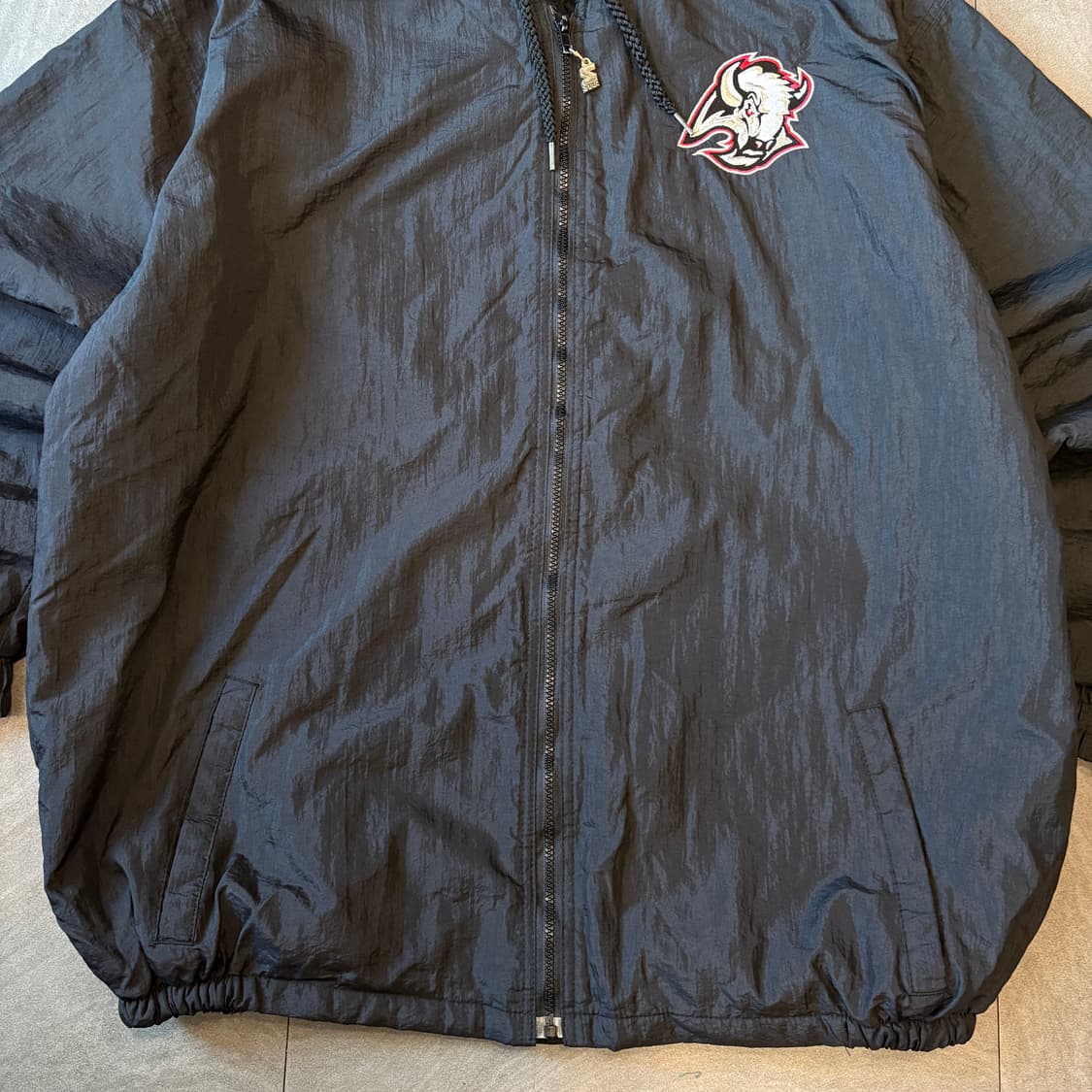 90s 90년대 미국 생산 스타터 후드 자켓 상품이미지4