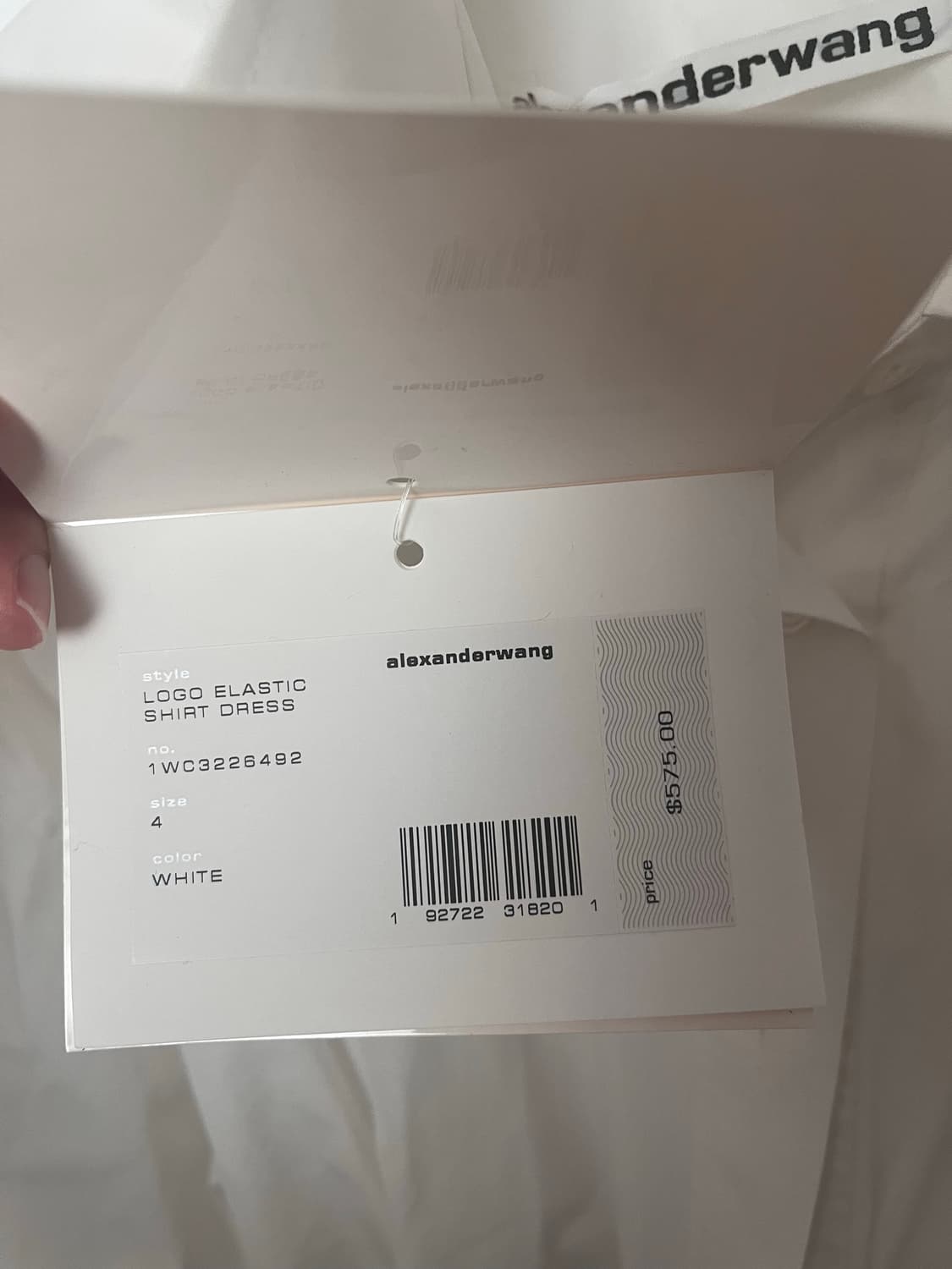 (새상품) 알렉산더왕 밴딩로고 원피스 상품이미지6