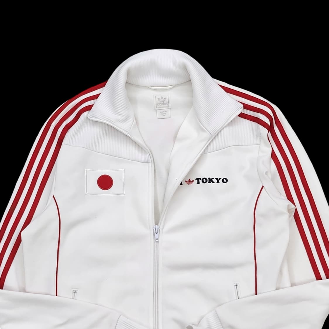 아디다스 구형 화이트 도쿄 베켄바우어 삼선 트랙탑 져지 상품이미지4
