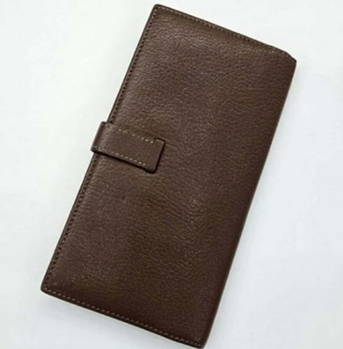 에르메스 베안 엘리게이터 골드버클 브라운 장지갑 상품이미지3