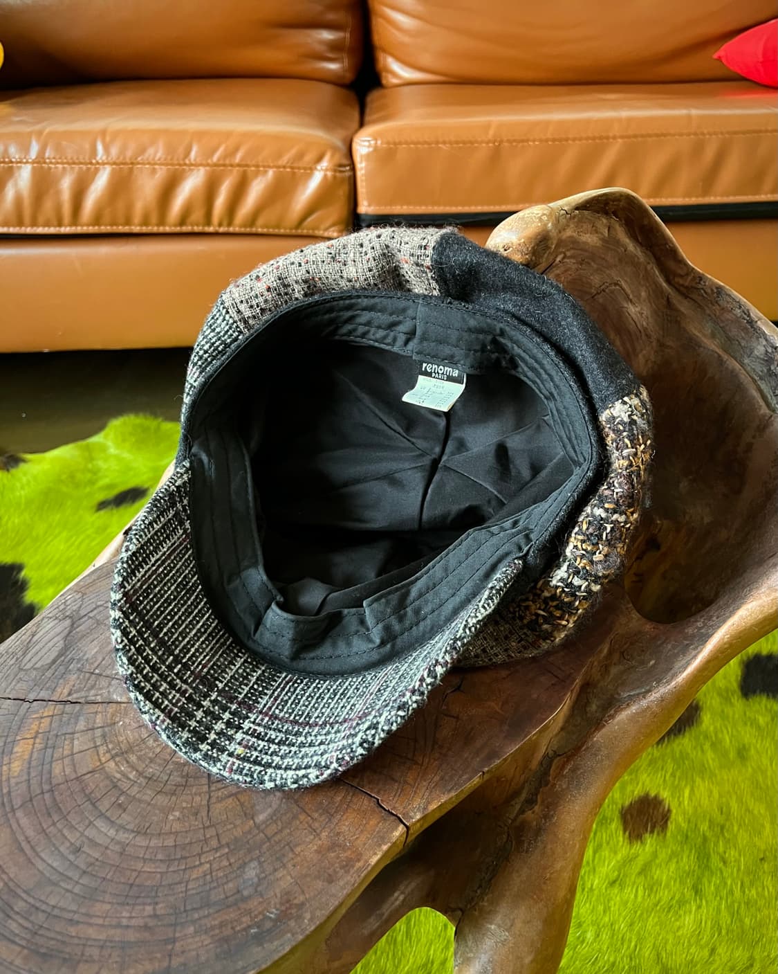 2000s renoma Paris 6-Panel Newsboy Cap 상품이미지9