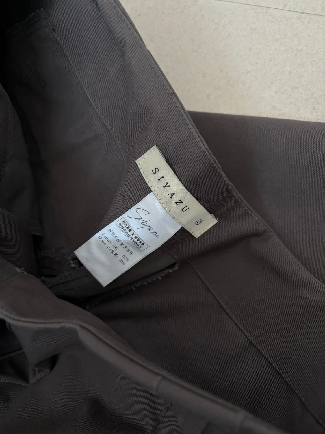 시야쥬 와이드 슬랙스 f/w  상품이미지3